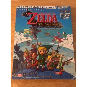 The Legend of Zelda: The Wind Waker BradyGames Strategy Guide w/ Stickers
